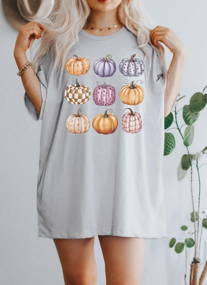 Pastel Pumpkin Coquette t-shirt