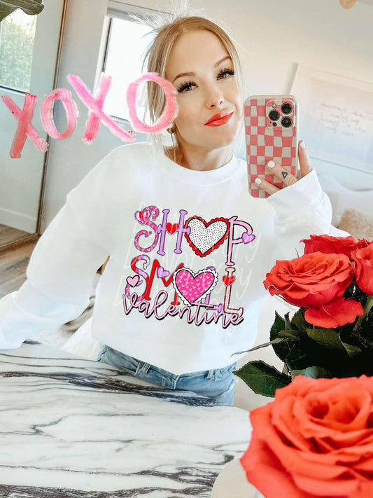 Shop Small Valentines Sweatshirt