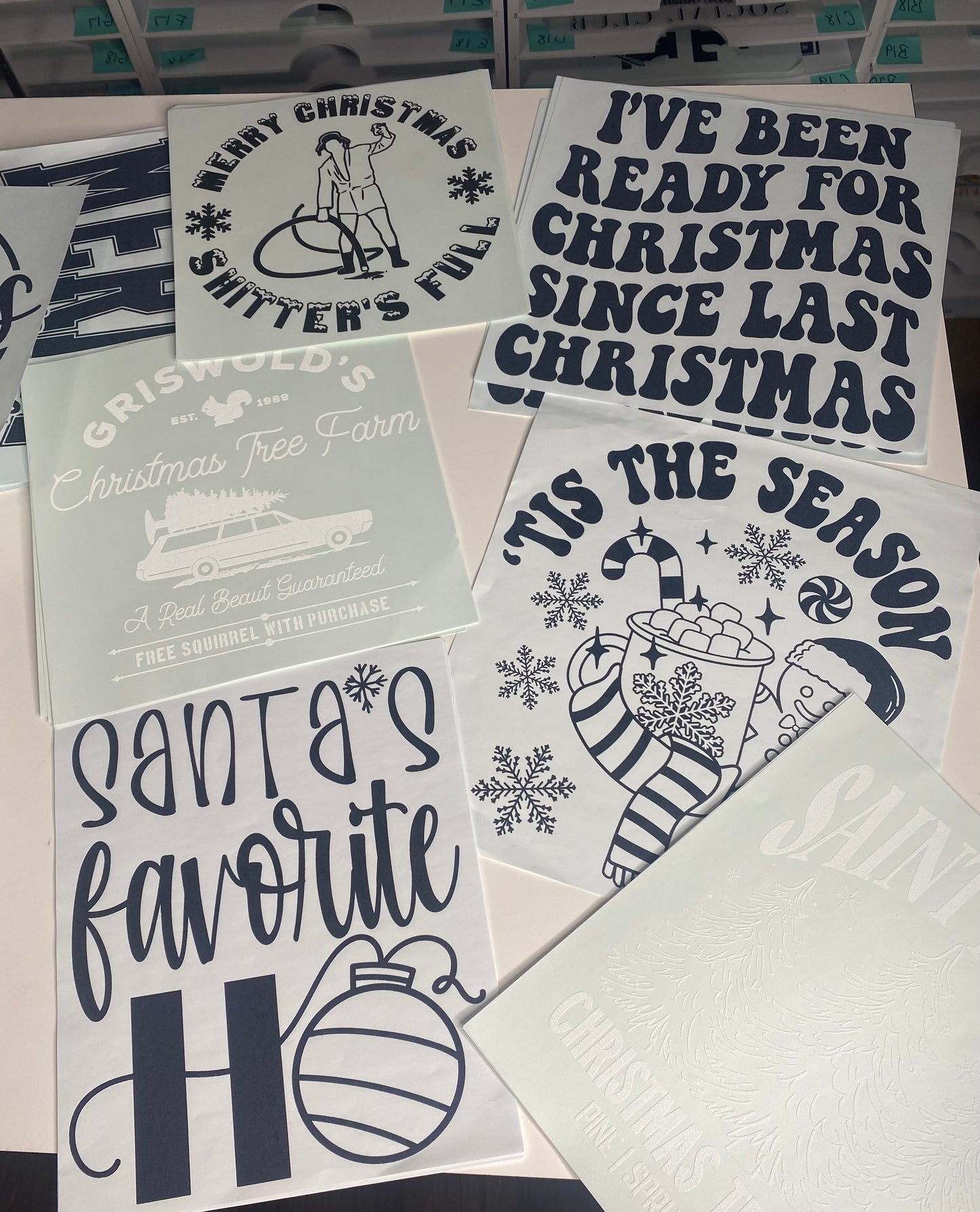 Christmas - 2 for $35.00 Comfort Colors Surprise tees!