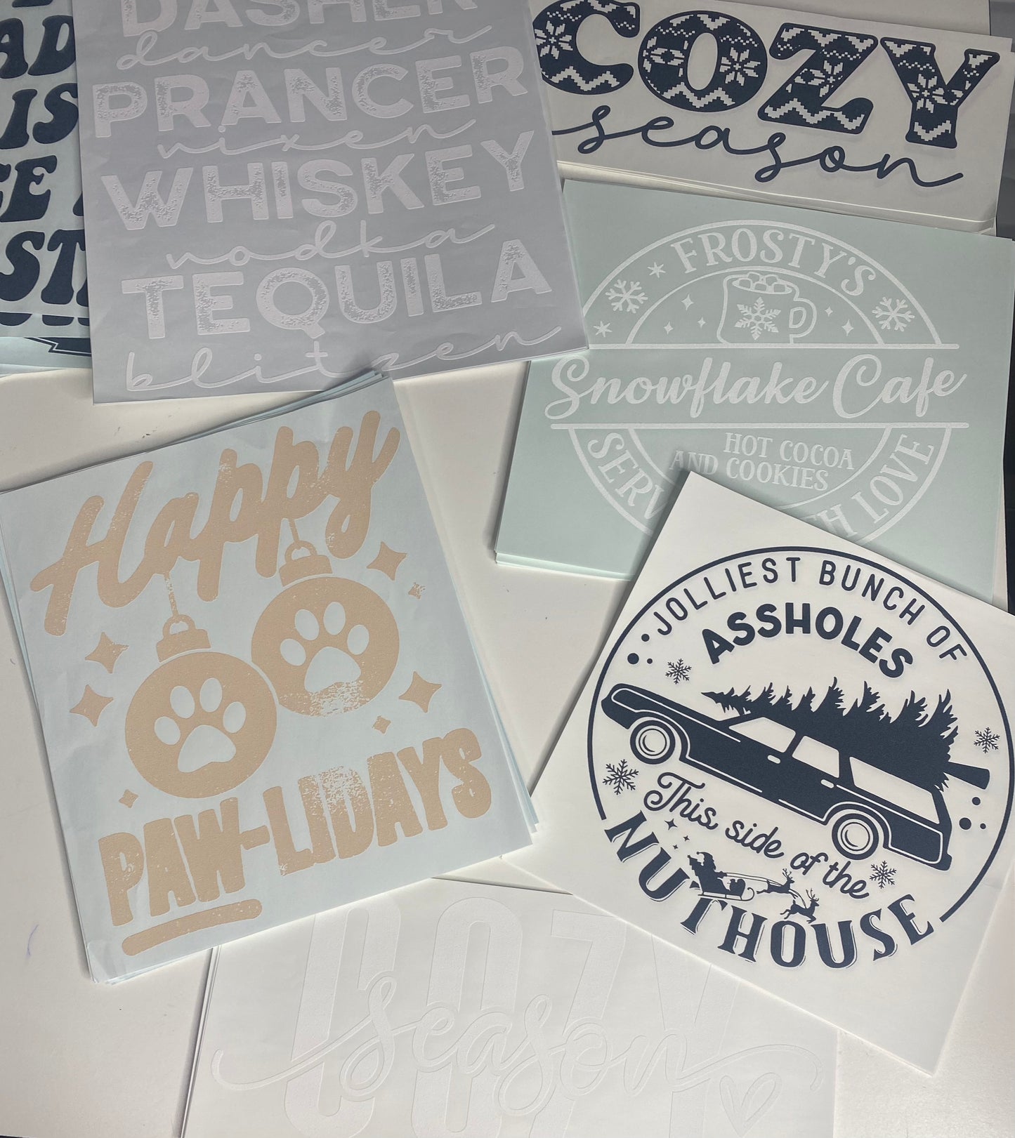 Christmas - 2 for $35.00 Comfort Colors Surprise tees!