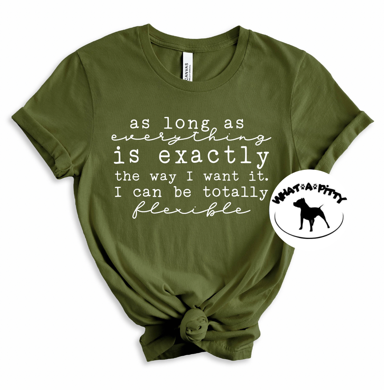 I can be totally flexible tee