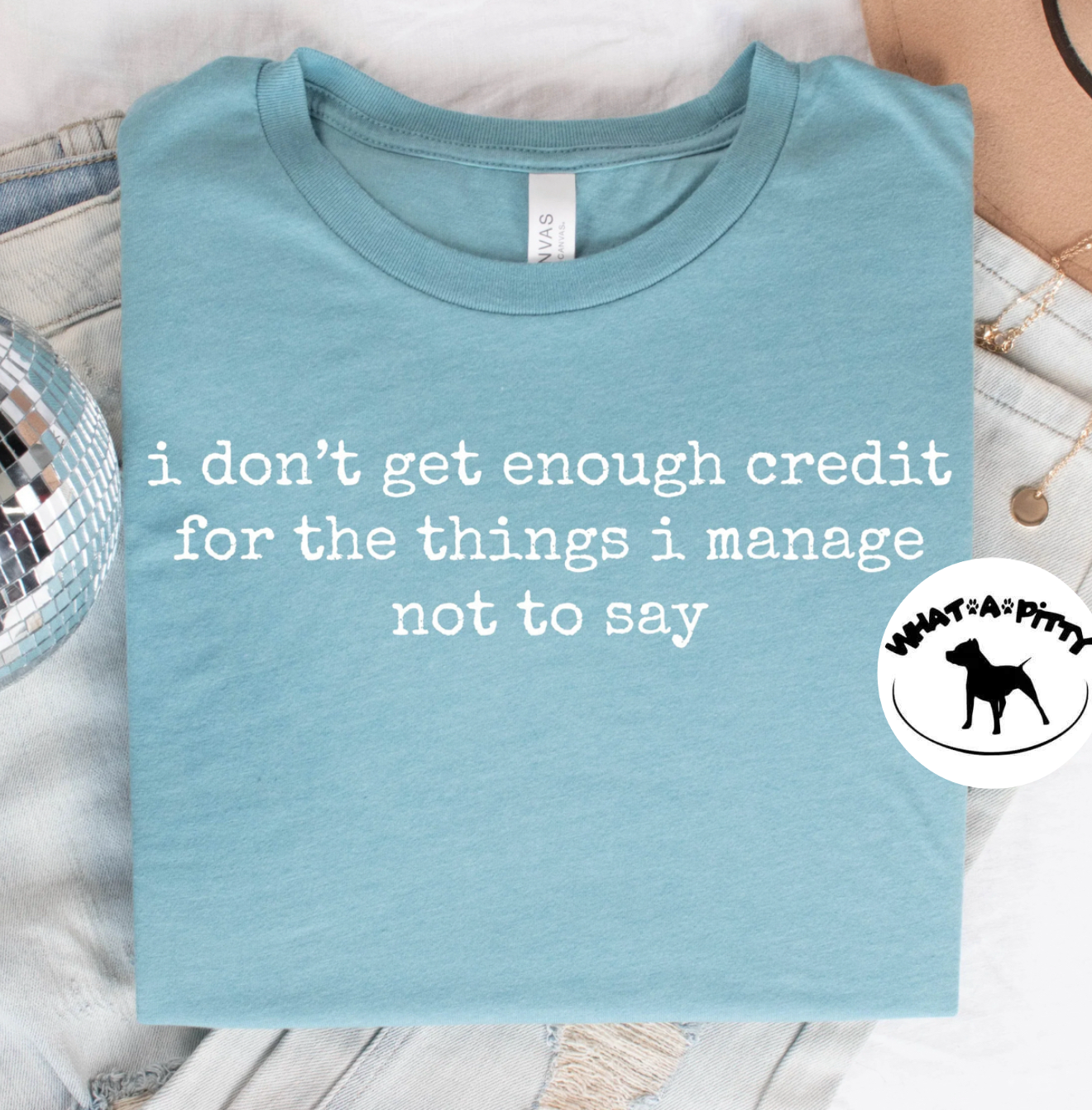 I don't get enough credit tee