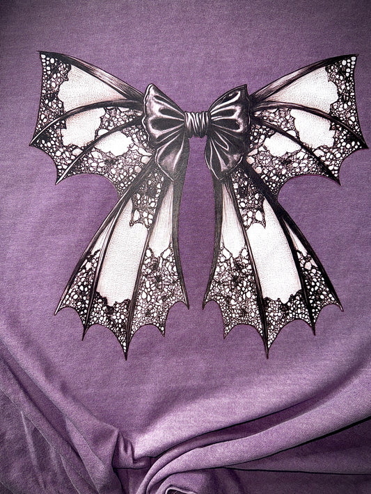 Lacey Bat Bow tee