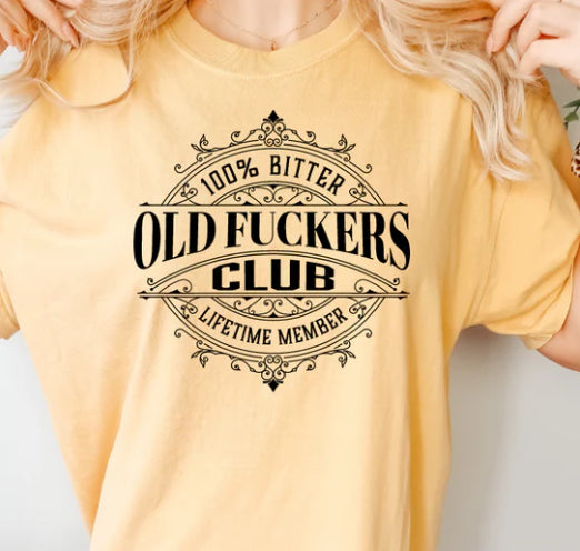 Old Fu@kers Club tee