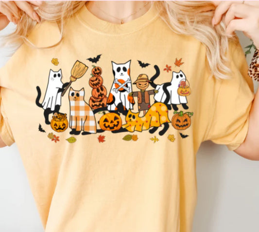 Halloween Cats t-shirt