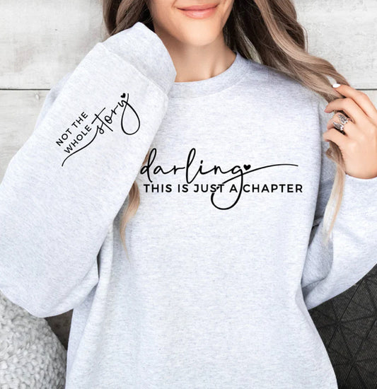 Darling this is just a Chapter sweatshirt with sleeve design