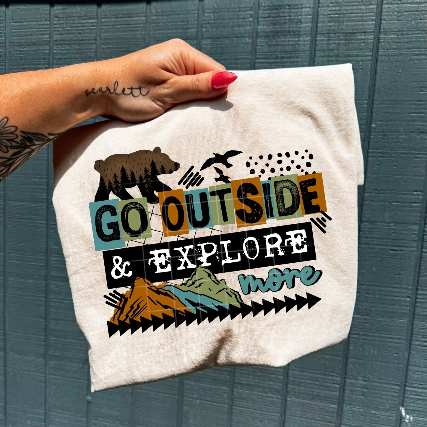 Go Outside & Explore tee