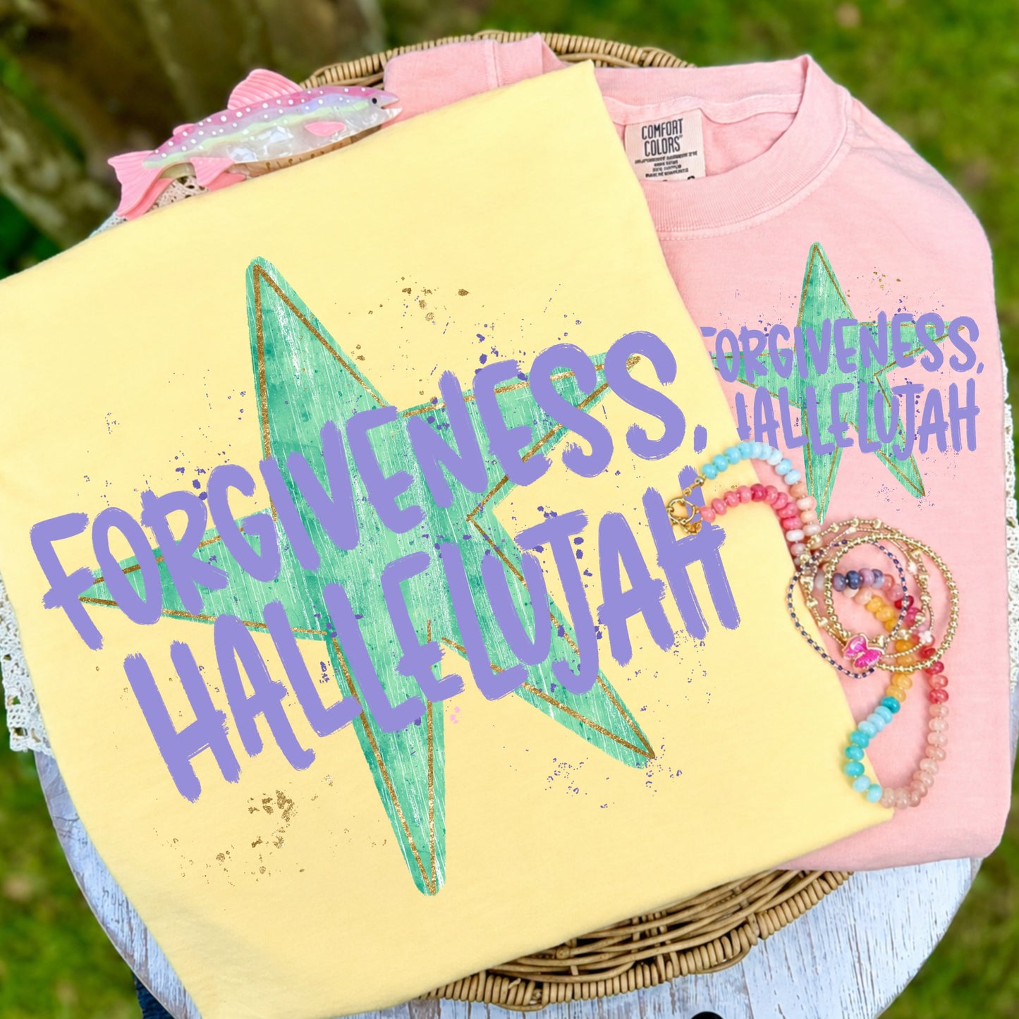 Forgiveness Hallelujah tee