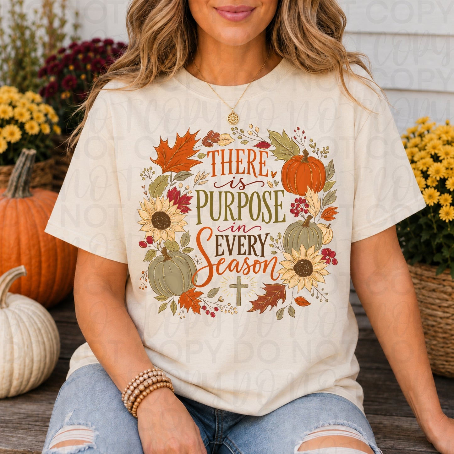 There is Purpose in Every Season tee