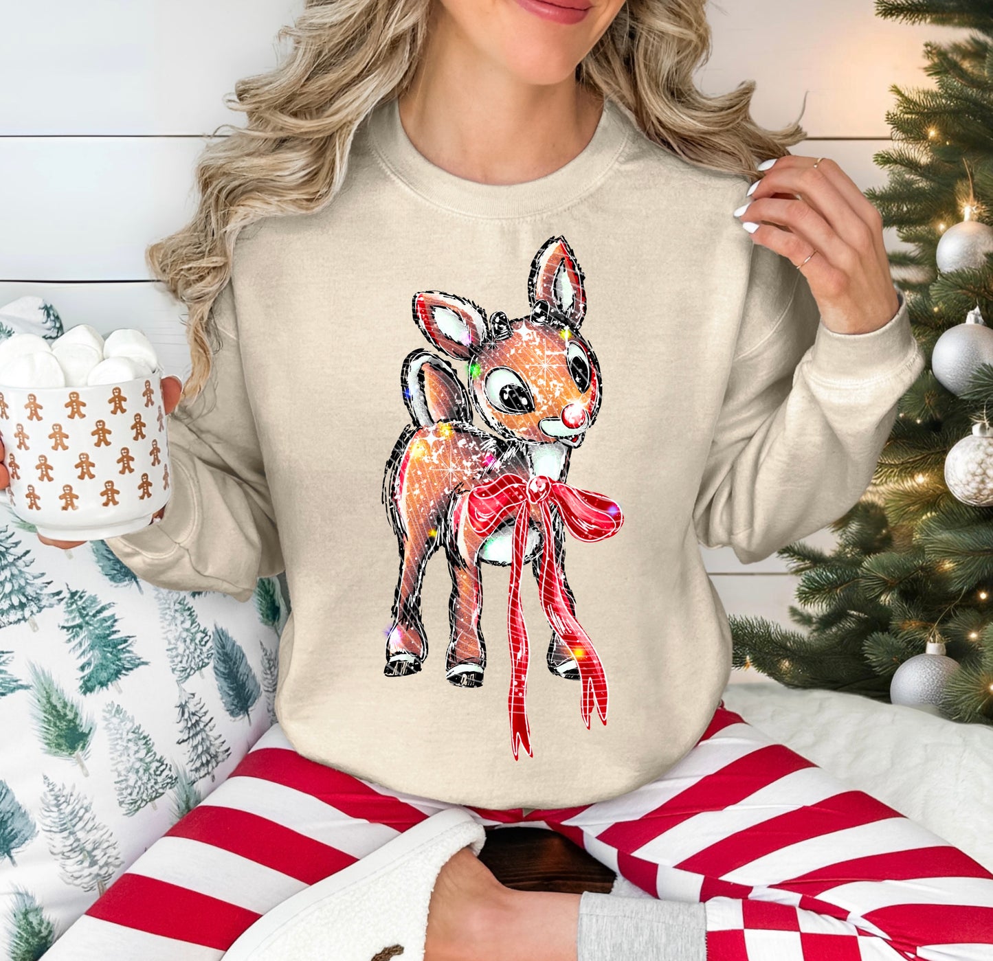 Rudie the Reindeer tee
