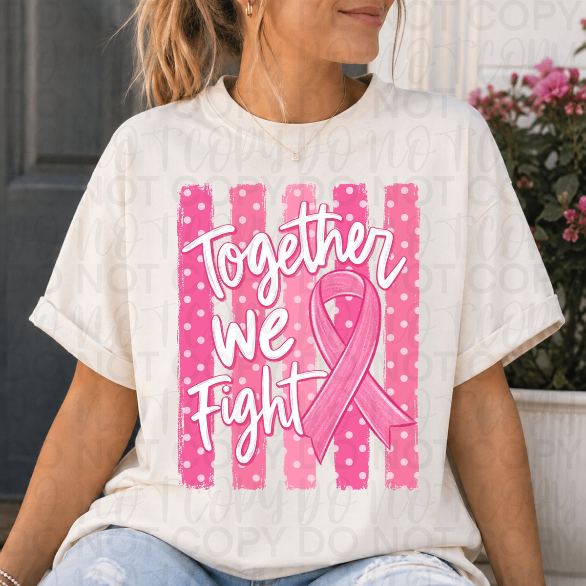 Together We Fight tee