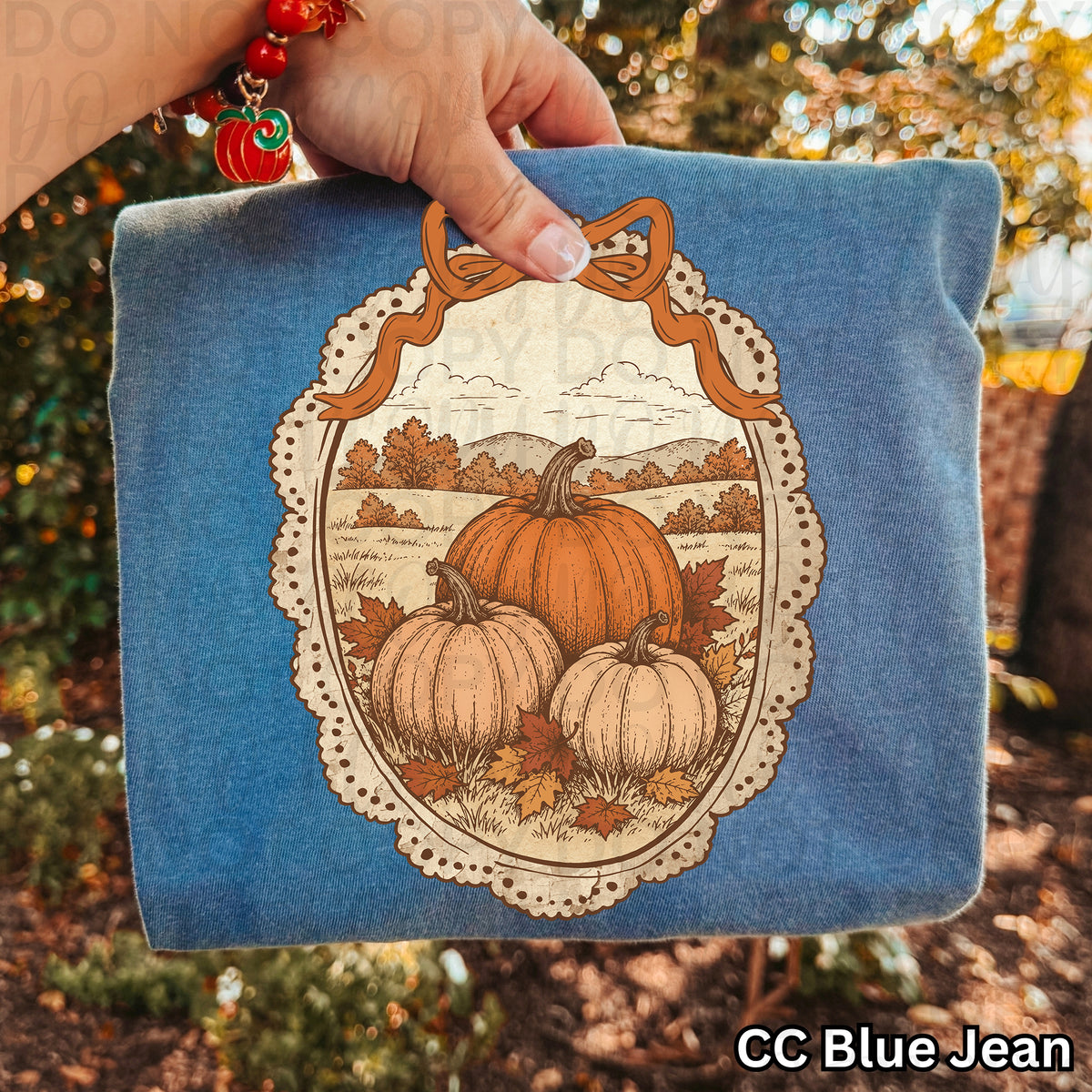 Vintage Pumpkin Photoframe tee