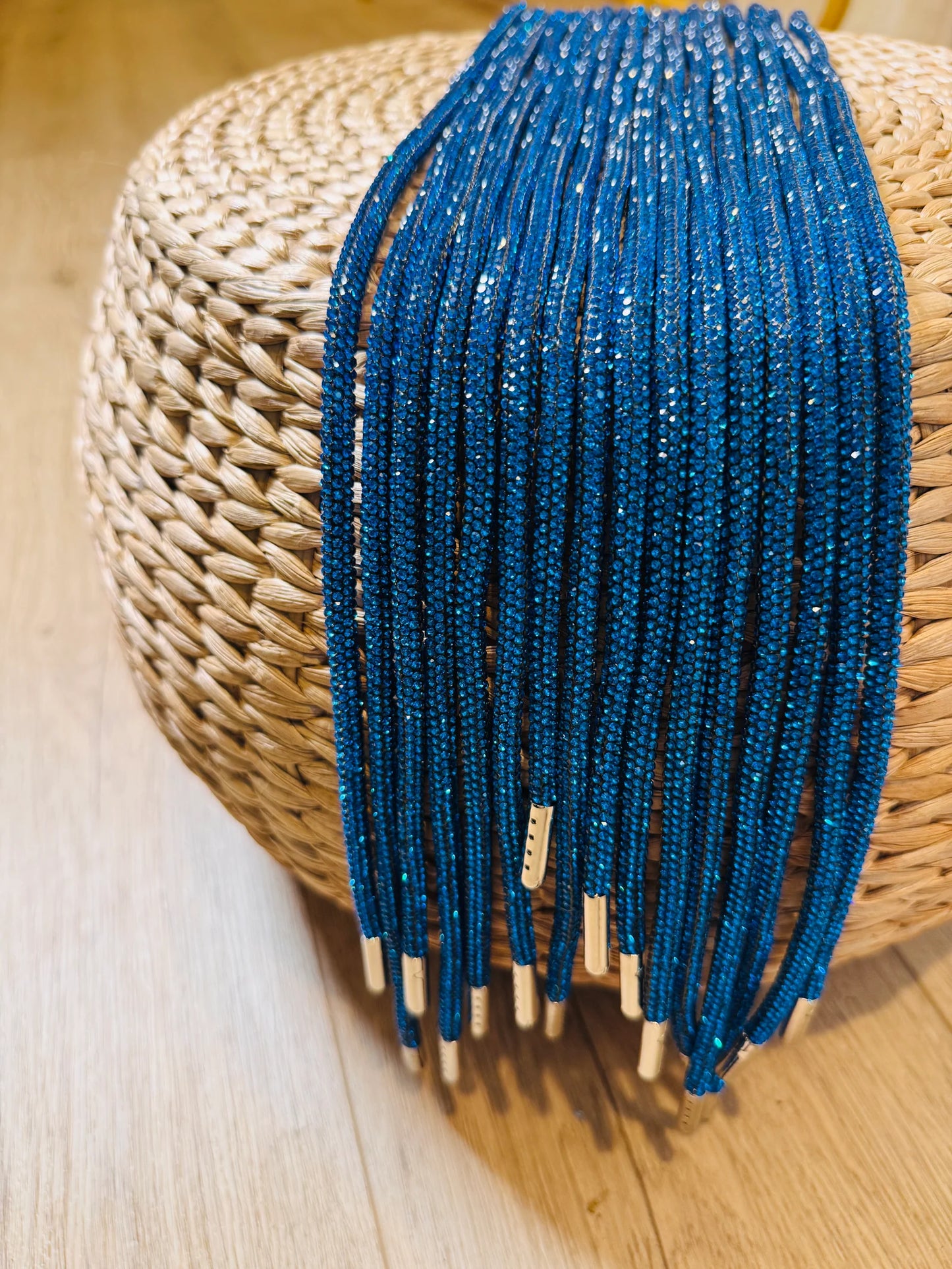 Rhinestone Hoodie Strings