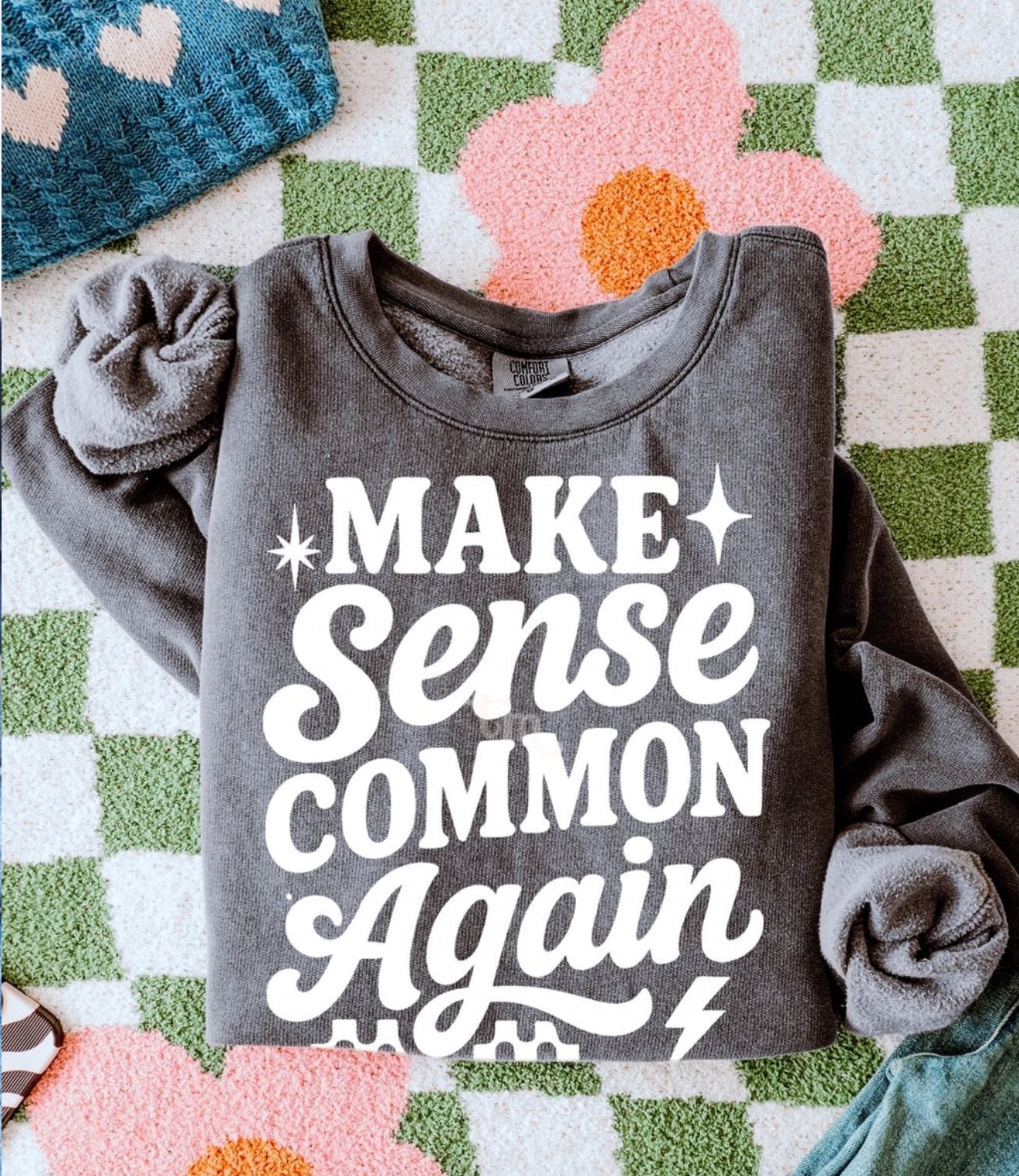 Make Sense Common Again tee