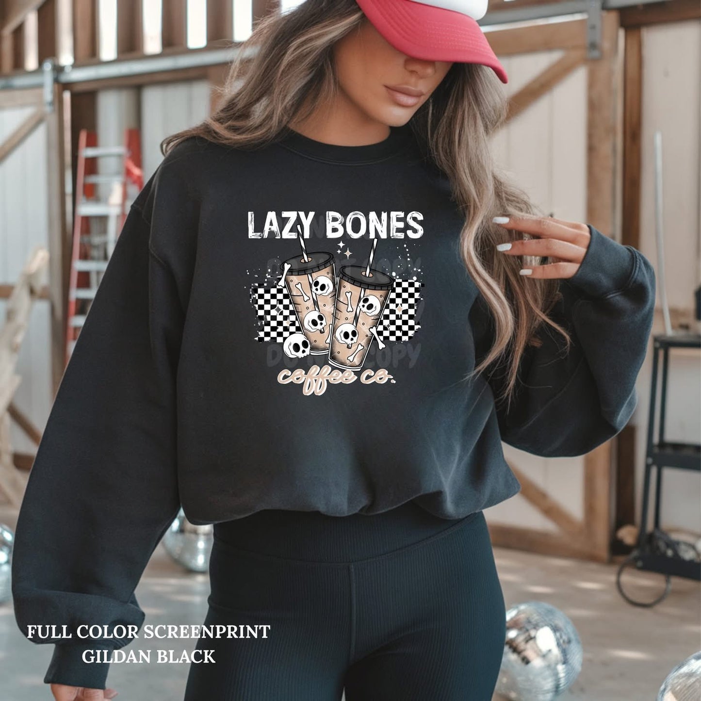 Lazy Bones Coffee Co tee