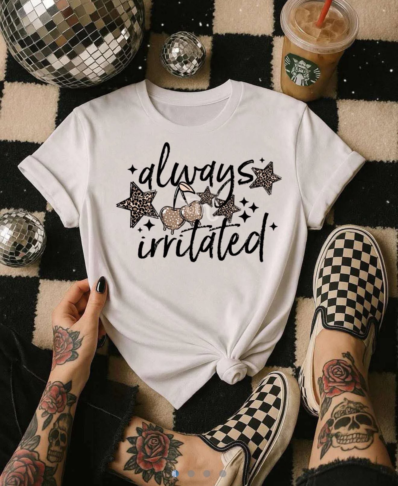Always Irritated tee (Black Ink)