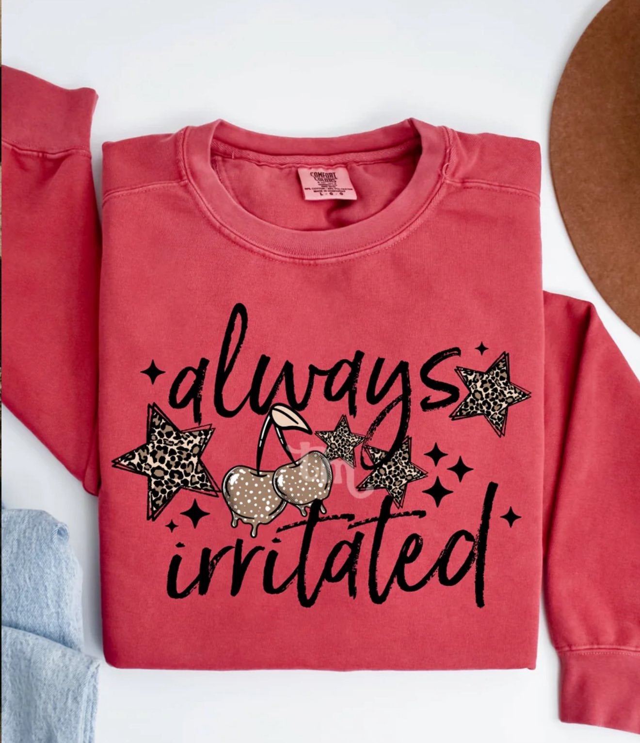 Always Irritated tee (Black Ink)
