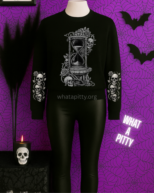 Hourglass with sleeve designs